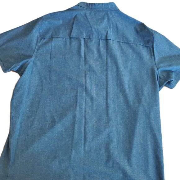 Croft & Barrow Men's Short Sleeve Button-Down Shirt, Size 2XL - Picture 7 of 10